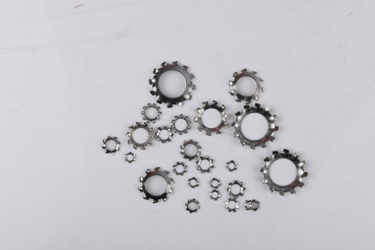 不锈钢锥形外齿垫圈DIN6797V